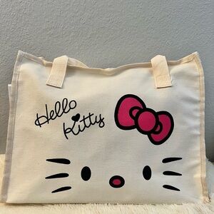 Hello Kitty beige tote